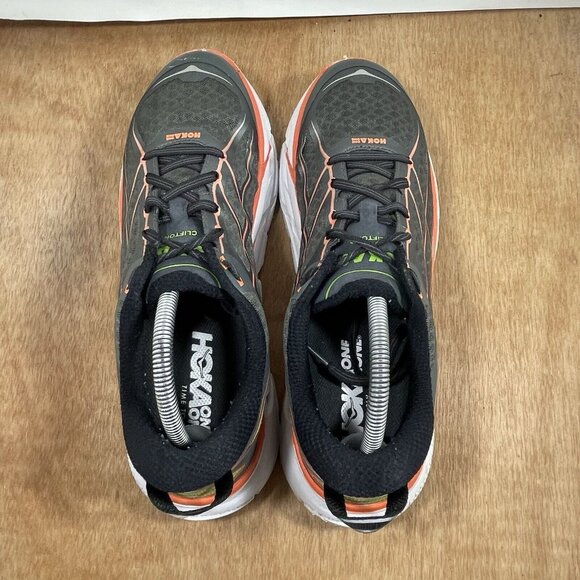 HOKA One One Clifton 2 Women’s Size 11 Running Shoes Grey - Picture 6 of 10